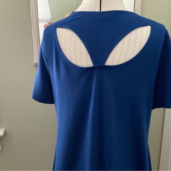 FRESH FX, CERULEAN BLUE CAUSAL DRESS SIZE: M - Picture 2 of 13